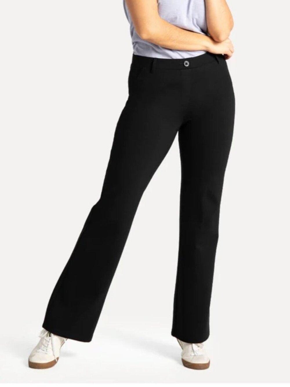 New Betabrand Black Bootcut Fuss-Free Dress Pant Yoga Pants XXLarge Long Tall